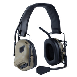 Hunting Tactical headphone Military Standard Shooting Earmuff fit PTT Walkie Talkie radio use Airsoft Tactical Headset - Canada Outdoors