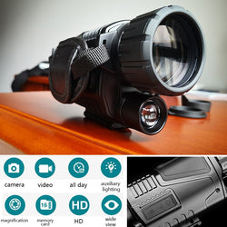 Infrared Digital Night Vision Monocular Infrared Scope Hunting Telescope 5x40 Long Range with Built-in Camera - Canada Outdoors