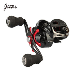 JITAI 14+1BB Baitcasting Fishing Reel 6.4:1 Gear Ratio 8Kg Braking Power High Quality Ultra Light China Fishing Reels Wheels - Canada Outdoors