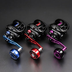 JITAI Baitcasting Fishing Reel Stainless Steel 12BBs 92MM Extended Handle Knob 8KG Carbon Fiber Drag Carretilha Coil Wheels - Canada Outdoors