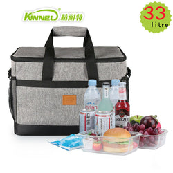KinNet picnic cooler bag 33L large capacity square thermal lunch bags handbag bag refrigerator of car aluminum foil thermal bags - Canada Outdoors