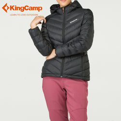 KingCamp Women's Hooded Packable Ultra Light Weight Thickened Down Jacket Winter Waterproof 90% Down Sweater Outwear - Canada Outdoors