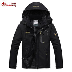 LoClimb Plus Size Men's Winter Hiking Jacket Men Outdoor Sports Coat Camping Trekking Windbreaker Waterproof Ski Jackets AM178 - Canada Outdoors