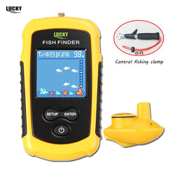Lucky Wireless FishFinder Sonar Fishing Lure 120M Operate Fish Icon Display w/ Sonar Echo Sounder Alarm RL49-0065 Fish Finder - Canada Outdoors