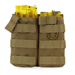 M4 AK AR Tactical MOLLE Nylon Double / Triple Magazine Pouch Tactical Vest Rifle Pistol Mag Pouch Airsoft Hunting Accessories - Canada Outdoors
