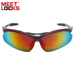MEETLOCKS Bike Sunglasses Polarized Cycling Glasses Adjustable Rope and 5 Lenses Eyewear Fishing gafas de sol hombre - Canada Outdoors