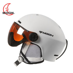 MOON Goggles Skiing Helmet Integrally-Molded PC+EPS Colorful Ski Helmet Outdoor Sports Ski Snowboard Skateboard Helmets - Canada Outdoors