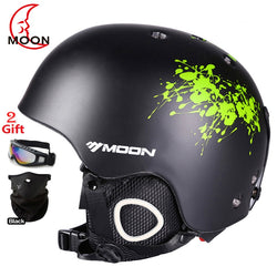 MOON Professional Ski Helmet High Quality Women Men Skiing Helmet Ultralight Ski Snowboard Skateboard Helmet 52-64CM - Canada Outdoors
