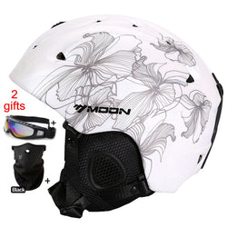 MOON Ski Helmet Ultralight Extreme Sports Snow Skiing Snowboard Skateboard Helmet Size 52-64 CM Material PC+EPS - Canada Outdoors