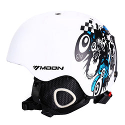 MOON Skiing Helmet Autumn Winter Adult and Children Snowboard Skateboard Skiing Equipment Snow Sports Safty Ski Helmets - Canada Outdoors