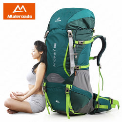 Maleroads 70L Outdoor Climbing Bag Professional Sport Bag Hiking Breathable Comfortable Backpack CR System Camping Climbing - Canada Outdoors