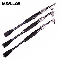 Mavllos Ultra-short Portable Spinning Telescopic Fishing Rod 1.98m 2.28m 2.58m Fast Action Ultra Light Spinning Rod Pole - Canada Outdoors