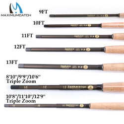 Maxcatch Telescoping Fly Rod 9-13FT Tenkara Fly Fishing Rod &amp; Tenkara Flies &amp; Line &amp; Box - Canada Outdoors