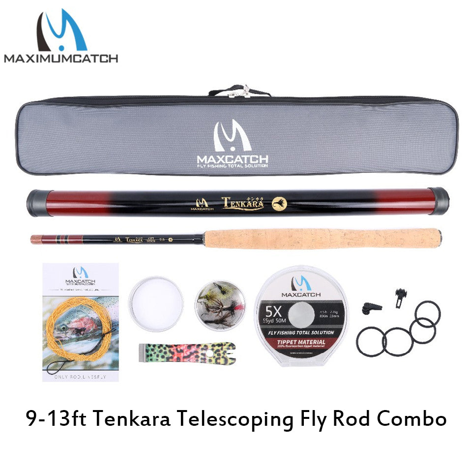 Maximumcatch 9-13ft Tenkara Telescoping Fly Fishing Rod&Tenkara Li -  Canada Outdoors