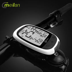 Meilan M2 GPS Bicycle Computer Wireless Speedometer Bluetooth ANT Bike Odometer Speed Cadence Sensor Heart Rate Monitor Optional - Canada Outdoors