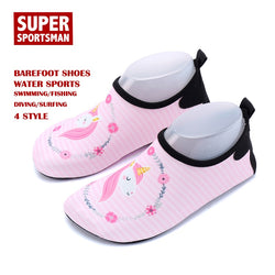 Men Children Unicorn Barefoot Sneakers Swimming Water Sports Women Aqua Shoes Kids Girls Beach Surf Sandals Boys Summer Slippers - Canada Outdoors