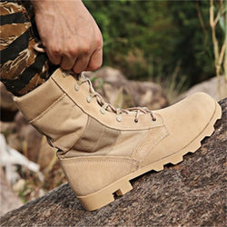 Men Outdoor Sport Camping Hiking Shoes Winter Breathable Travel Boots Male High Top Boots Men Tactical Boots Hiking Shoes Men - Canada Outdoors