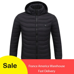 Men's Fleece Jackets Waterproof Winter Heated Jackets Thermal Skiing Coat Hiking Jacket dropshipping new 2018 hot selling - Canada Outdoors