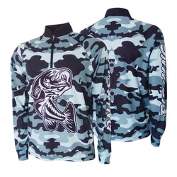 Men's Long Sleeve Fishing Shirt UV Protection Fishing Jersey Sun Protection Breathable Fishing Clothing Outdoor Hiking Shirt - Canada Outdoors