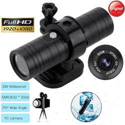 Mini Camcorder Video Recorder FHD 1080P Outdoor Hunting Camera HD 1080P Torch Gun Camera Waterproof Helmet DV Mini DVR HD Camera - Canada Outdoors