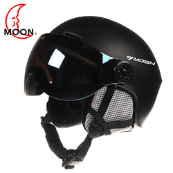Moon Goggles Skiing Helmet Integrally-Molded PC+EPS CE Certificate Ski Helmet Outdoor Sports Ski Snowboard Skateboard Helmets - Canada Outdoors
