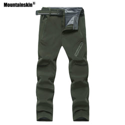 Mountainskin 9XL Winter Men's Fleece Thermal Pants Waterproof Outdoor Sporty Hiking Trekking Fishing Camping Trip Trousers VA267 - Canada Outdoors