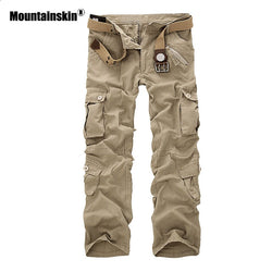 Mountainskin Men's Military Multi-pockets Pants Outdoor Tactical Loose Trousers Hiking Camping Fishing Climbing Brand VA271 - Canada Outdoors