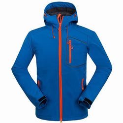 Mountainskin Men's Softshell Jacket Windstopper Waterproof Hiking Jackets Outdoor Thick Winter Coats Trekking Camping Ski RM033 - Canada Outdoors