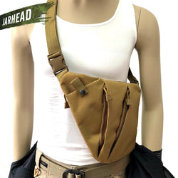 Multifunctional Concealed Tactical Storage Gun Bag Holster Men's Left Right Nylon Shoulder Bag Anti-theft Bag Chest Bag Hunting - Canada Outdoors
