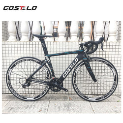 NEW Costelo Speedcoupe carbon fiber road bike frame complete road bicycle with wheels group handlebar stem cheap bike - Canada Outdoors