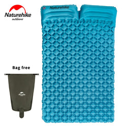 NatureHike Outdoor Inflatable Ultralight Double Sleeping Pad 2 Person Camping Pad Mat Tent Air Mattress With Pillows - Canada Outdoors