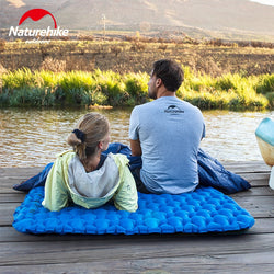 Naturehike 2 Person Sleeping Pad Camping Mat Inflatable Mattress Moistureproof Portable With Air Bag Camping Mat Ultralight - Canada Outdoors