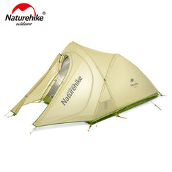 Naturehike Cirrus Ultralight Tent 2 Person 20D Nylon with Silicon Coated Camping Tent with free Mat NH17T0071-T - Canada Outdoors