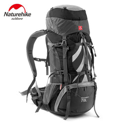 Naturehike High Quality Outdoor Mountaineering climbing professional Backpack Large Capacity 70+5L Climbing Bag Hiking Backpacks - Canada Outdoors