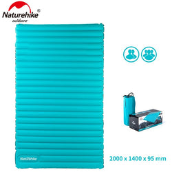 Naturehike Inflatable Mattress for 2~3 Person 200x120/140x9.5cm Big Size Portable Air Pad NH17T120-U - Canada Outdoors