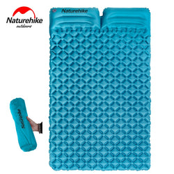 Naturehike Outdoor Double Inflatable Cushion Sleeping Bag Mat Fast Filling Air Moistureproof Camping Mat Tent Sleeping Pad - Canada Outdoors