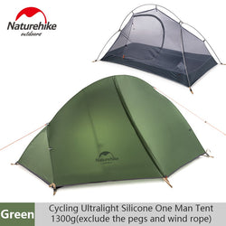 Naturehike Outdoor Single Ultralight Tent Double-layer Professional Camping Riding Wild Tent Anti-rainstorm - Canada Outdoors