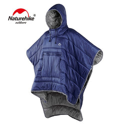 Naturehike Portable Water-resistant Camping Sleeping bag Cloak Style Lazy Sleeping Bag Winter Poncho NH18D010-P - Canada Outdoors
