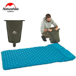 Naturehike Ultralight Inflatable Mattress Outdoor Sleeping Pads Air Cushion Dampproof Mat 965g For 2 3 Person 185*115*5cm - Canada Outdoors