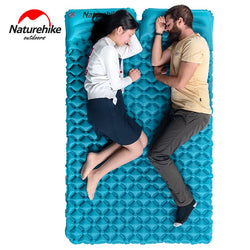 Naturehike factory store Ultralight Sleeping Mattress with Pillow outdoor Camping Moisture-Proof Inflatable egg slot Mat Air Bed - Canada Outdoors