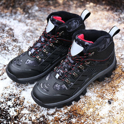 New Arrival Winter Hiking Shoes Genuine Leather Outdoor Boots Trekking Lace-up Climbing Mens Hunting Sneakers Men Male Walking - Canada Outdoors