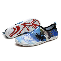 New Coconut Pattern Summer Beach Water Shoes Outdoor Seaside Swimming Wading Shoes Soft Sport Walking Yoga Training Sneakers - Canada Outdoors