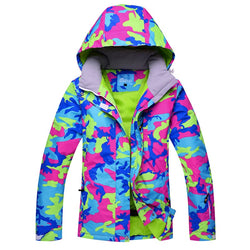New Hot Ski Jacket Women Skiing Suit Winter Waterproof Cheap Ski Suit Outdoor Camping Female Coat 2018 Snowboard Clothing Camo - Canada Outdoors