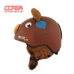 New Kids Skateboard Ski Snowboard Helmet Integrally-molded Ultralight Children Dinosaur Detachable Skiing Helmet Boy 50-54cm - Canada Outdoors