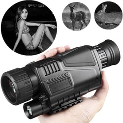 Night Vision Telescope With Infrared Digital Real Monocular Hunting Tool 5X40 Black Prismaticos Profesional Telescopio Optics - Canada Outdoors