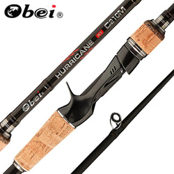 Obei perigee 1.8m 2.1m 2.4m 2.7m 3 section baitcasting fishing rod travel ultra light casting spinning lure 5g-40g M/ML/MH Rod - Canada Outdoors