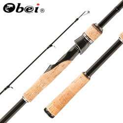 Obei perigee baitcasting fishing rod  travel ultra light spinning lure 5g-40g M/ML/MH accion Rod 1.8m 2.1m 2.4m 2.7m 3 section - Canada Outdoors