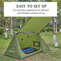 OneTigris 4 Season Tent Ultralight Shelter for Bushcrafters & Survivalists Camping Hunting Hiking 68D Polyester Taffeta - Canada Outdoors