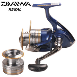 Original DAIWA REGAL 2000/2500/3000/4000XIA 5.3:1/11BB Spinning Fishing Reel Two Metal Spool Saltwater Lure Reels Moulinet Peche - Canada Outdoors