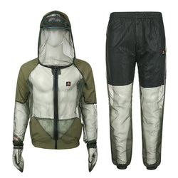 Outdoor Anti-mosquito Fishing Clothing Men Summer Mesh Quick-drying Breathable Hooded Fishing Suit  Men Summer Hunting Clothings - Canada Outdoors